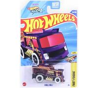 Hot Wheels Chill Mill Treasure Hunt 180/250, Fast Foodie 4/5, véhicule moulé sous pression violet, série Netflix
