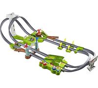 Hot Wheels Circuit Deluxe Mario Kart motorisé, Coffret de Jeu pour Voitures à connecter avec Circuit et Pistes, Emballage fermé, Jouet pour Enfant, HFY15