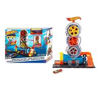 Hot Wheels City - Circuit boutique de pneus
