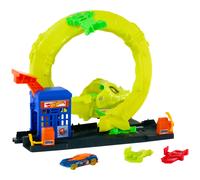 Hot Wheels City Spiral Snake Attack Jaune