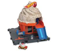 HOT WHEELS CITY DOWNTOWN ICE CREAM SWIRL PLAYSET (HKX38)