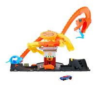 Hot Wheels City Hot Wheels-L'Attaque de la Pizzeria-Coffret avec voiture