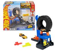 Hot Wheels City Hot Wheels-Magasin De Pneus-Coffret 1/64 Compatible Speed Snap