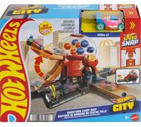 Hot Wheels City. JBM62 Sklepik guma balonowa + autko Hot Wheels