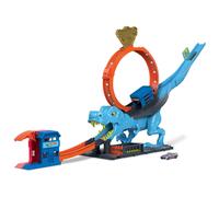Hot Wheels City -L'attaque Du T-Rex-Coffret Looping, 1 Voiture Incluse