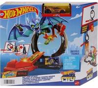 Hot Wheels City Nemesis Bat vs Tire Shop