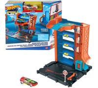 Hot Wheels City Rally Set Parking + Véhicule - Mattel - Jouet en plastique - Pour enfant de 4 ans et plus