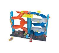 Hot Wheels City Racetrack, Transforming Race Tower, 2-in-1 Tower Mode or Race Mo