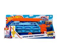 Hot Wheels City Transporteur de l’Extrême Véhicule, 1 Voiture Incluse, se transforme en Rampe de 60 cm de Haut, Jouet Enfant, Dès 4 Ans, HDY92