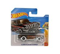 Hot Wheels - Classic '55 Nomad - Wagons 6/10 - JJK10 - Short Card - Noir - Mattel 2026 (164/250) - Chevrolet Chevy Bel Air - 1:64 - Modèle sous licence officielle