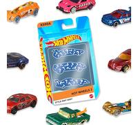 Hot Wheels Coffret 3 véhicules, jouet pour enfant de petites voitures miniatures, modèle aléatoire, K5904