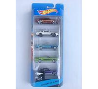 Hot Wheels Coffret cadeau 5 voitures - Mustang 45th
