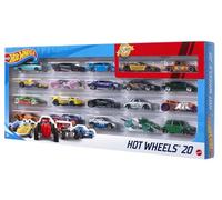 Hot Wheels Coffret 20 voitures H7045 - Échelle 1:64 - Modèle aléatoire - 3 ans et +