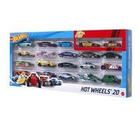 Hot Wheels - Coffret De 20 Véhicules - Petites voitures - 3 ans et + H7045 Multicolore E