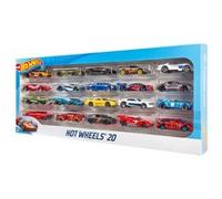 HOT WHEELS Coffret de 20 voitures (modèle aléatoire)