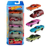 Hot Wheels Coffret de 5 Voitures et camions Jouets (Styles variés)