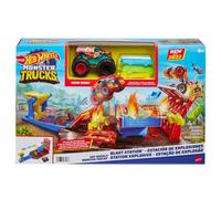 Hot Wheels Coffret De Jeu La Station Explosive Multicolore TU