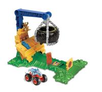 Hot Wheels - Coffret Monster Trucks Arena Smashers Rhinomite - 2 voitures broyées 1/64 5 ans+