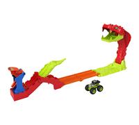 Hot Wheels - Coffret Monster Trucks L'attaque Du Serpent Multicolore
