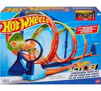 Hot Wheels Coffret Spirale Infernale avec 1 Voiture, 2 défis avec Spirale et espaces de Rangement, Dès 3 Ans, HMX41