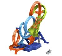 Hot Wheels-Coffret Ultra Crash Looping-Propulseur et voiture HXR70