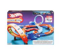 Hot Wheels Coffret Ultra Hots Duel – 2 véhicules à l’échelle 1/64, 2 lanceurs – HXR71