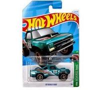 Hot wheels collection - pick up 87 dodge d100 - voiture vehicule de legende - echelle 1/64 metal - set jouet et carte