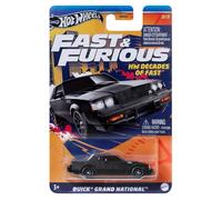 Hot Wheels Collector Véhicule Fast and Furious Auto Buick Grand National - HW Decades of Fast - Maquette Die Cast Scala 1:64 - Longueur 7cm - HRW43