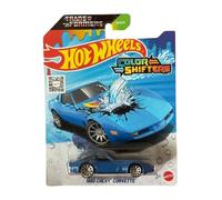 Hot Wheels Color Shifter 1980 Chevy Corvette Transformers pour 3 ans et plus (Bleu)