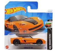 Hot Wheels Corvette C6 - HW Roadsters 2/5 - HTC14 - Carte courte - GM - Orange - Mattel 2024