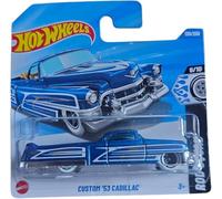 Hot Wheels - Custom '53 Cadillac - Rod Squad 9/10 - HYY78 - Carte courte - Bleu métallisé - Mattel 2025-1:64