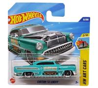 Hot Wheels - Custom ´53 Chevy - HW Art Cars 2/10 - HYW68 - Carte courte - GM - Turquoise - Mattel 2025 - 1:64