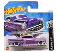 Hot Wheels - Custom ´53 Chevy - Rod Squad 4/5 - HTF18 - Carte courte - Treasure Hunt - GM - Mattel 2024-1:64