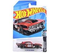 Hot wheels - custom 68 camaro 1:64 metal - voiture de sport course automobile - nouveaute - set vehicule miniature + carte
