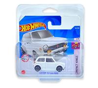 Hot Wheels Custom '70 Honda N600 (blanc) 4/5 Compact Kings 2022 - 141/250 (carte courte) *** Livré dans un étui de protection pour voiture KLAS *** HCT75