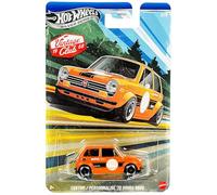 Hot Wheels Custom '70 Honda N600 (Orange), Silver Series Vintage Racing Club 2/5 Échelle 1:64 Modèle de Voiture en métal moulé sous Pression