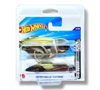 Hot Wheels - Custom Cadillac Fleetwood - Rod Squad 1/10 - HYW77 - Carte courte - GM - Vert métallisé - Mattel 2025-1:64