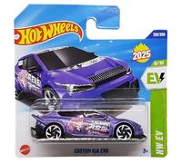 Hot Wheels - Custom Kia EV6 - HW EV 8/10 - HYW22 - Carte courte - Violet métallisé - Mattel 2025-1:64
