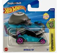 Hot Wheels - Decidedly Go - Experimotors 7/10 - JBC12 - Carte courte - Boule magique 8 - Turquoise - Mattel 2026 (188/250) - 1:64 - Modèle fantaisie