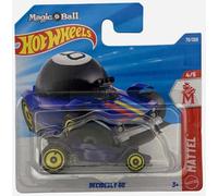 Hot Wheels - Decidedly Go - JJJ37 - Mattel 4/5 - Carte courte - Violet - Magic 8 Ball - Mattel 2026 (70/250) - 1:64 - Modèle fantaisie