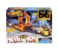 Hot Wheels Circuit Bigfoot Challenge Trophy Car Track Orange Enfants