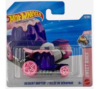 Hot Wheels - Dessert Drifter - JJJ25 - Sweet Rides 2/5 - Carte courte - Violet - Modèle fantaisie - Mattel 2026 (55/250) - 1:64