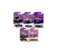 Hot Wheels Die Cast Cars Pearl & Chrome 57th Anniversary Collection 5 Pack (vhicule de chasse non inclus)