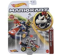 Hot Wheels DieCast Dry Bowser Standard Kart Super Mario Kart Échelle 1/64 Longueur 5 cm