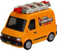 Hot Wheels DieCast Model Plumber Van de Super Mario Bros Le Film - échelle 1/64 Longueur 5 cm HKC19