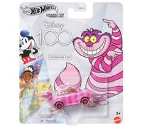 Hot Wheels Disney 100 personnages Cars Chat du Cheshire, échelle 1:64 Jouet de collection d'Alice au pays des merveilles