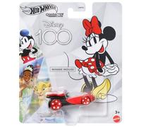 Hot Wheels Disney 100 personnages Cars Minnie Mouse, échelle 1:64 jouet de collection de Disney