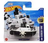 Hot Wheels - Disney Steamboat - HW Screen Time 10/10 - HYY98 - Carte courte - Mickey Mouse - Mattel 2025-1:64
