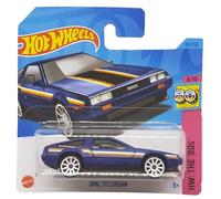 Hot Wheels - DMC Delorean - HW : The '80s 8/10 - HKJ65 - Carte courte - Violet - Mattel 2023