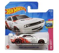 Hot Wheels - Dodge Challenger Drift Car - HW Drift 3/5 - HCV88 - Carte courte - Formula Drift - Mopar - BFGoodrich - Mattel 2022